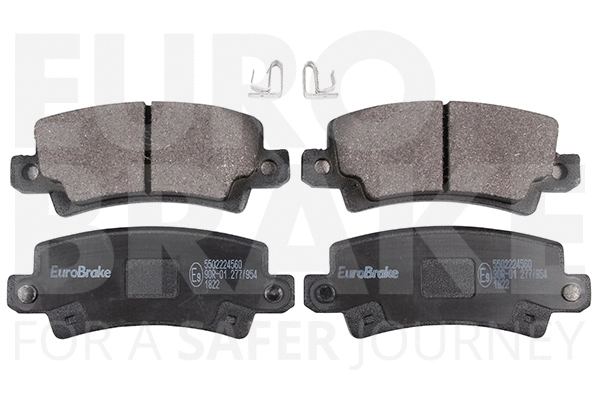 Kit de plaquettes de frein, frein à disque EUROBRAKE 5502224560