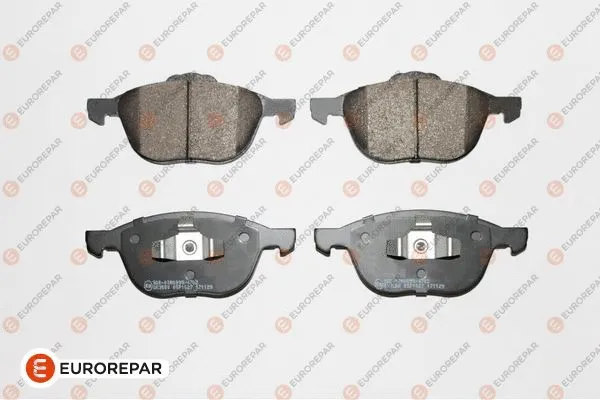 Kit de plaquettes de frein, frein à disque EUROREPAR 1639376580