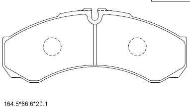 Kit de plaquettes de frein, frein à disque ASIMCO KD7614