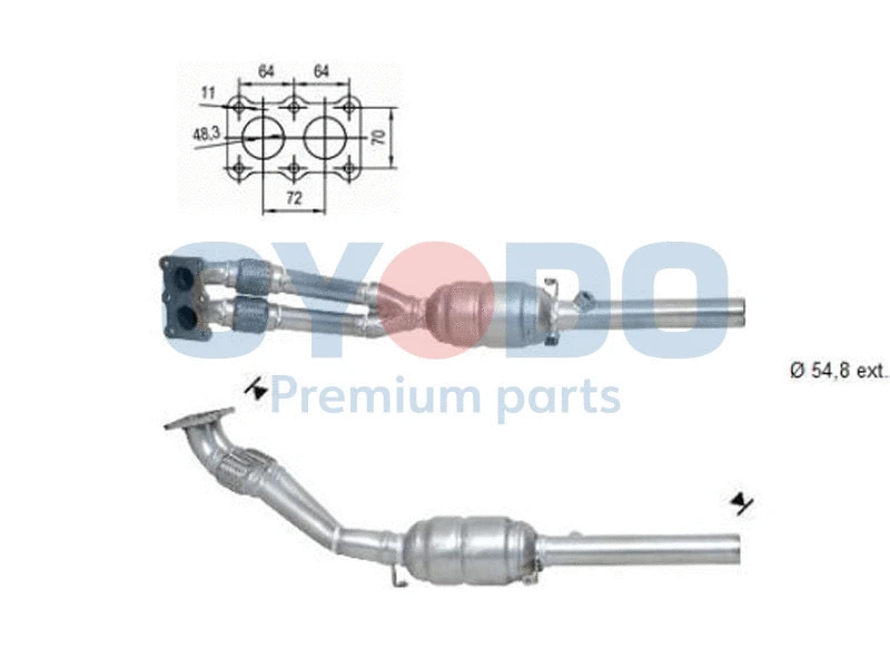 Catalyseur Oyodo 10N0018-OYO