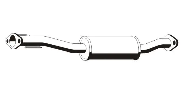 Silencieux central VEGAZ GmbH DAS-118ERNS