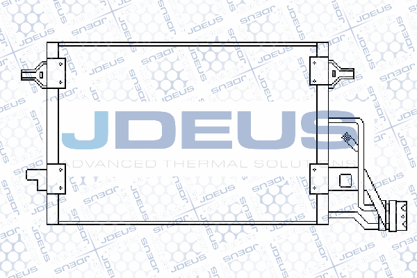 Condenseur, climatisation JDEUS 730M16