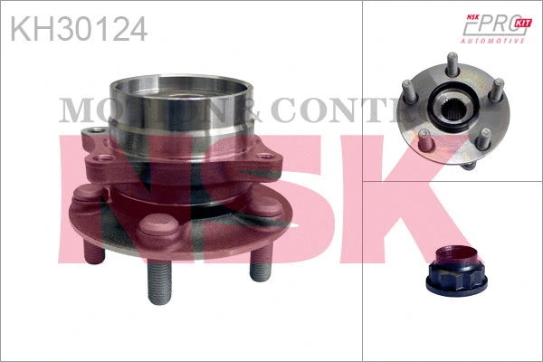 Kit de roulements de roue NSK KH30124