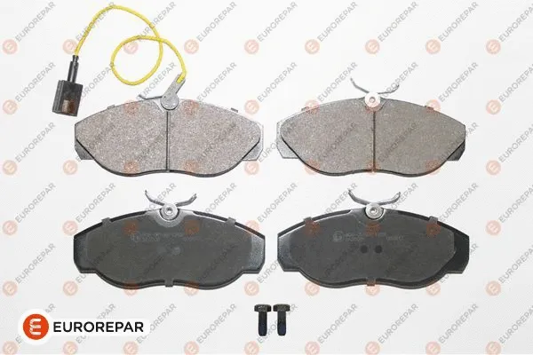 Kit de plaquettes de frein, frein à disque EUROREPAR 1617279080