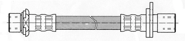 Flexible de frein CEF 511846
