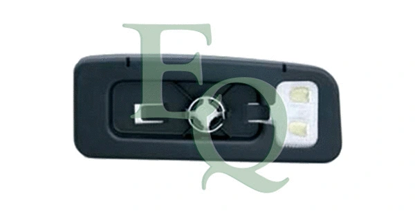 Verre de rétroviseur, rétroviseur extérieur EQUAL QUALITY RD01530