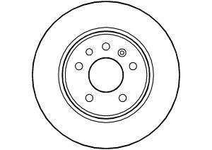 Disque de frein ABTEX BD507S