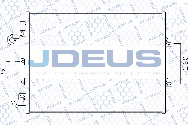 Condenseur, climatisation JDEUS 723M67