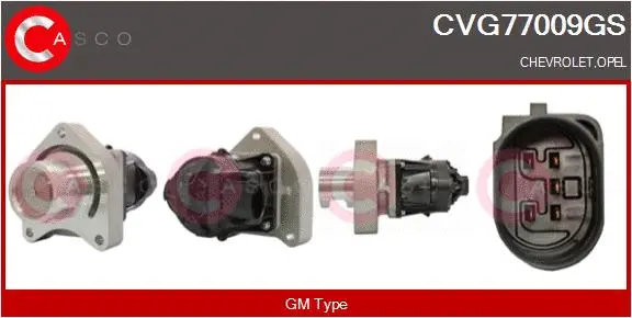 Vanne EGR CASCO CVG77009GS