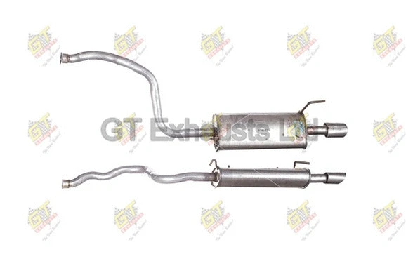 Silencieux arrière GT Exhausts GAU159
