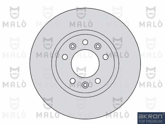 Disque de frein AKRON-MALÒ 1110127
