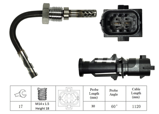 Capteur, température des gaz LEMARK LXT165