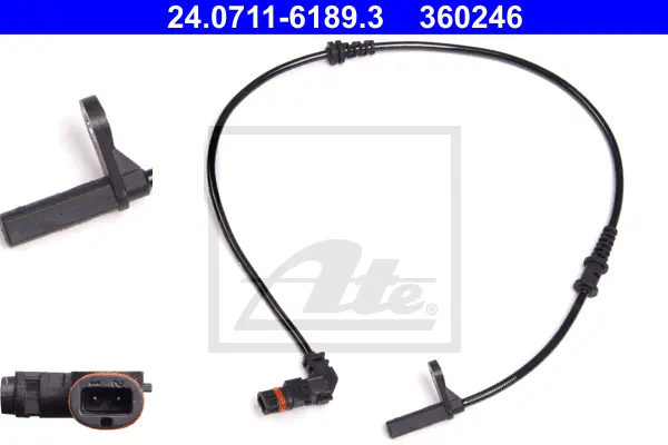 Capteur, vitesse de roue ATE-APAC 24.0711-6189.3
