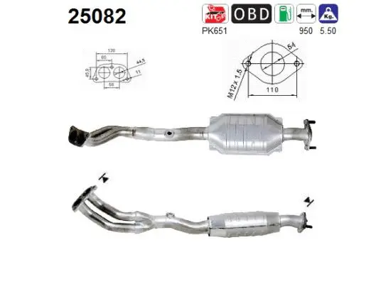 Catalyseur AS 25082
