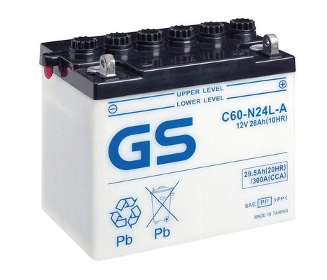 Batterie de démarrage GS GS-C60-N24L-A