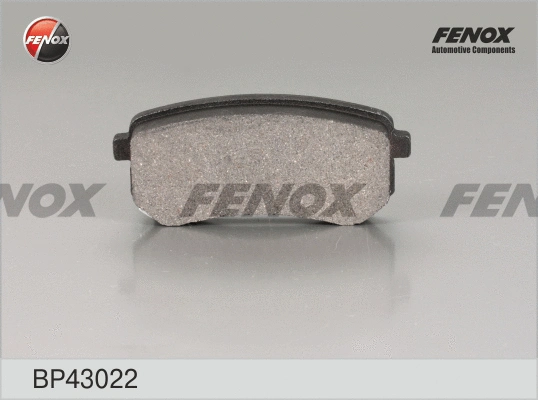 Kit de plaquettes de frein, frein à disque FENOX BP43022