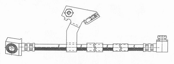 Flexible de frein CEF 511552