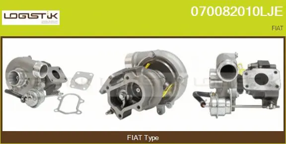 Turbocompresseur, suralimentation LGK 070082010LJE