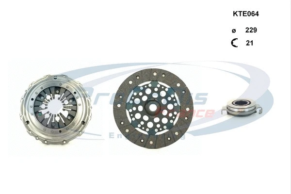 Kit d'embrayage PROCODIS FRANCE KTE064