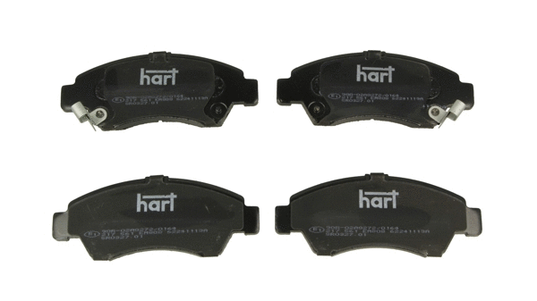 Kit de plaquettes de frein, frein à disque HART 217 561