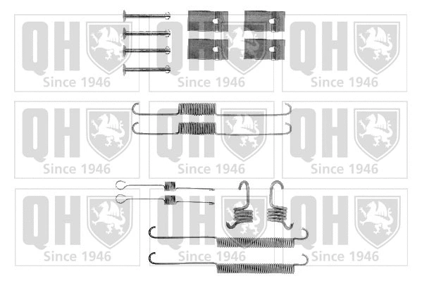 Kit d'accessoires, mâchoire de frein QUINTON HAZELL BFK282