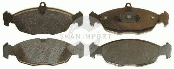Kit de plaquettes de frein, frein à disque SKANIMPORT BVO 2639