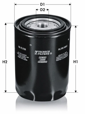 Filtre à huile TECNECO FILTERS OL406