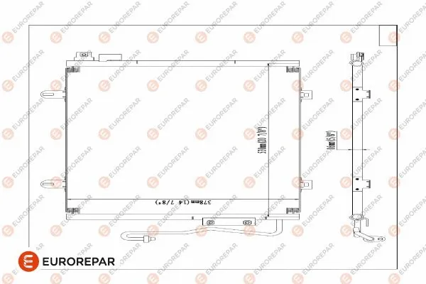 Condenseur, climatisation EUROREPAR 1609635080