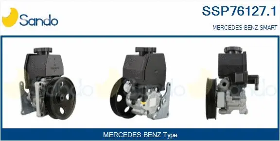 Pompe hydraulique, direction SANDO SSP76127.1