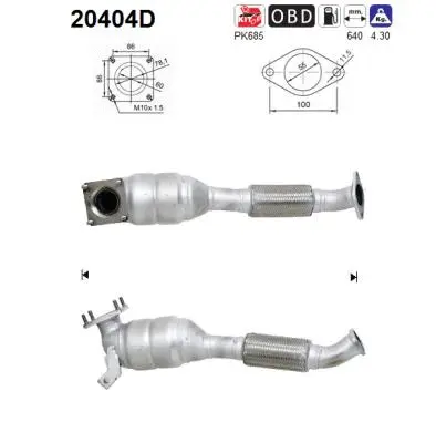 Catalyseur AS 20404D