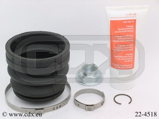 Jeu de joints-soufflets, arbre de commande CDX 22-4518