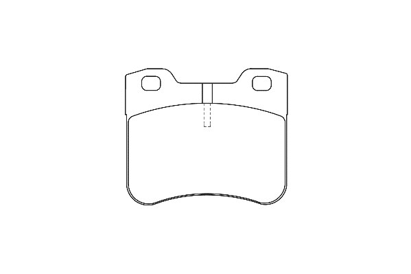 Kit de plaquettes de frein, frein à disque Omnicraft 2134908