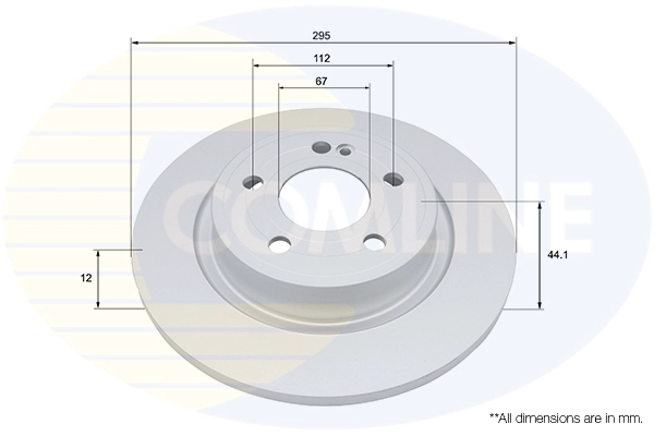 Disque de frein COMLINE ADC5098