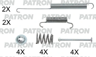Kit d'accessoires, mâchoire de frein PATRON PSRK0240