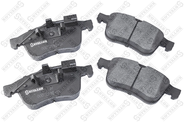Kit de plaquettes de frein, frein à disque STELLOX 000 259B-SX