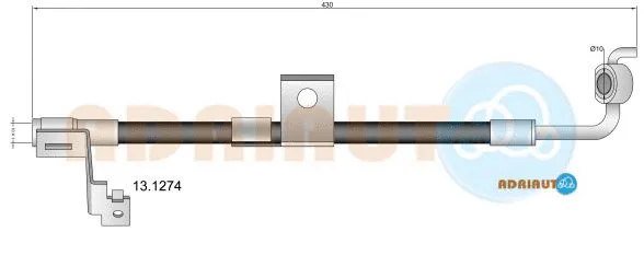 Flexible de frein ADRIAUTO 13.1274