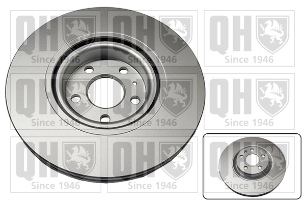 Disque de frein QUINTON HAZELL BDC6176
