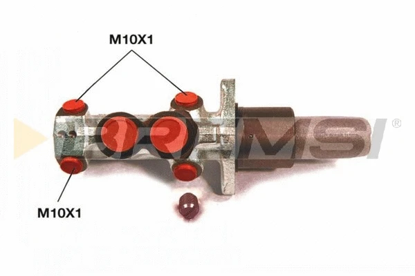 Maître-cylindre de frein BREMSI PB0125