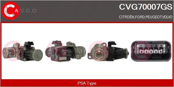 Vanne EGR CASCO CVG70007GS