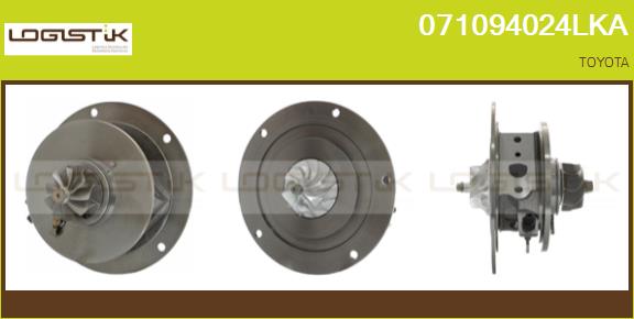 Groupe carter, turbocompresseur LGK 071094024LKA