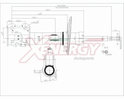 Amortisseur AP XENERGY X746333