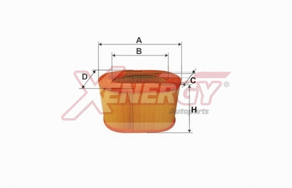 Filtre à air AP XENERGY X1593331