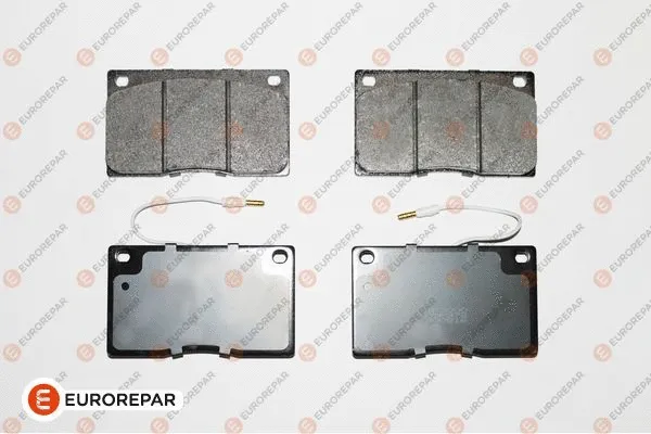 Kit de plaquettes de frein, frein à disque EUROREPAR 1617278480