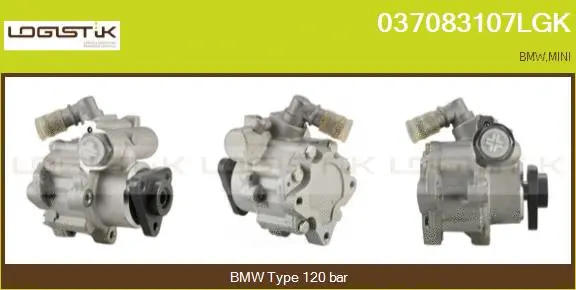 Pompe hydraulique, direction LGK 037083107LGK