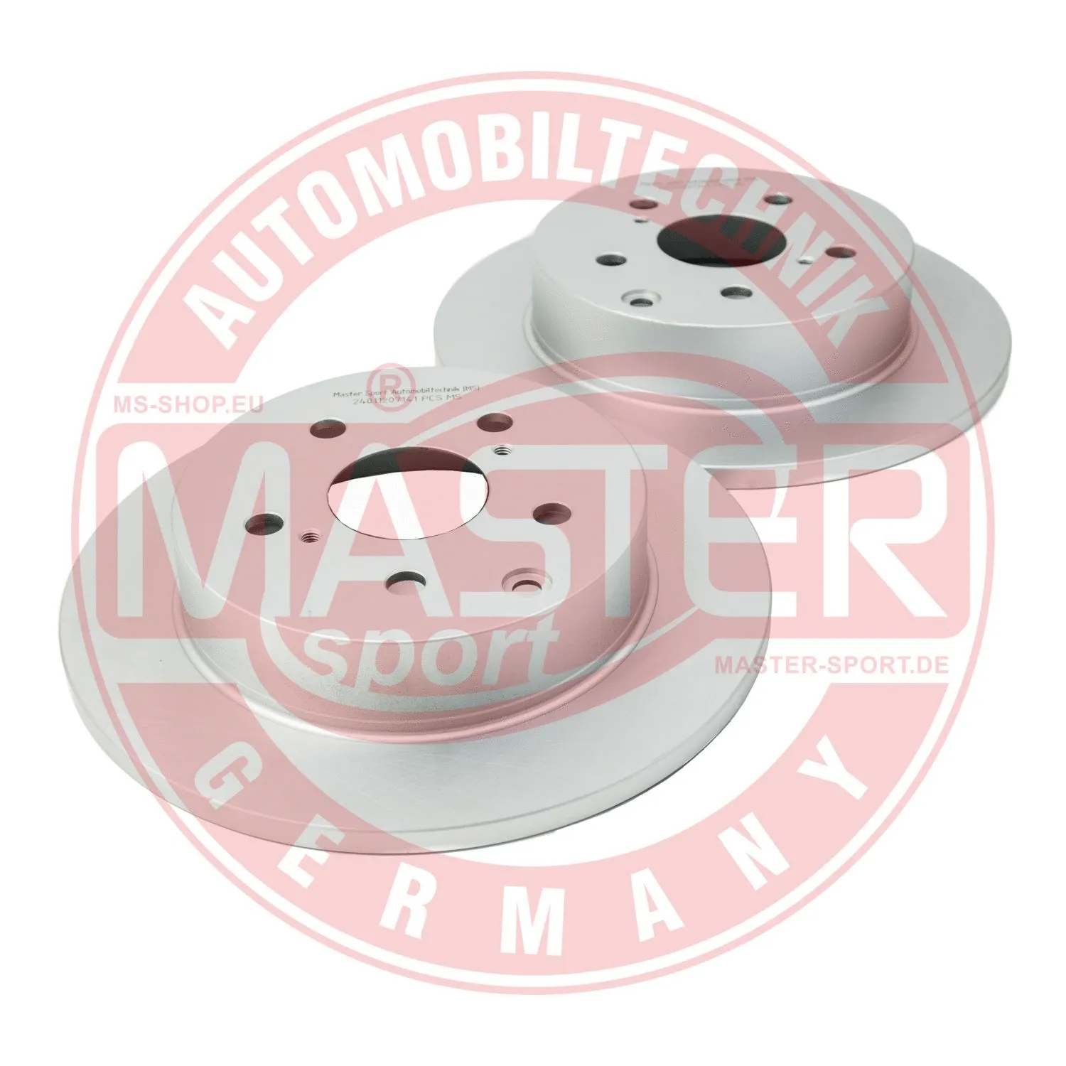 Disque de frein MASTER-SPORT GERMANY 24011207141-SET-MS