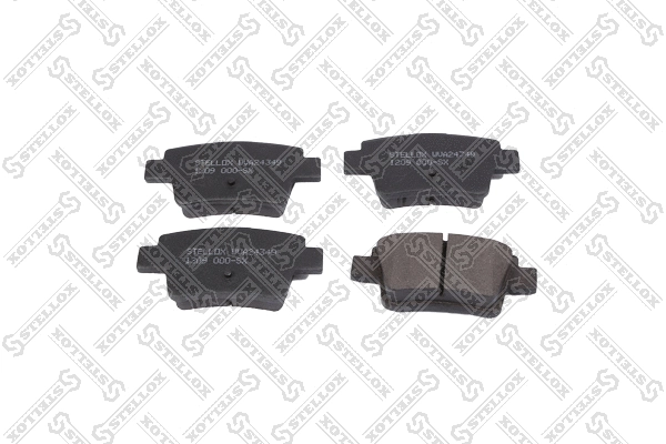 Kit de plaquettes de frein, frein à disque STELLOX 1209 000-SX