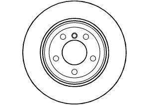 Disque de frein ABTEX BD1255V