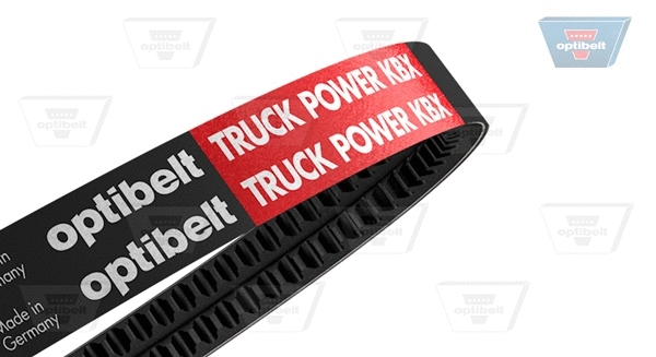 Courroie trapézoïdale composite OPTIBELT 2-AVX 13 X 1450 TM