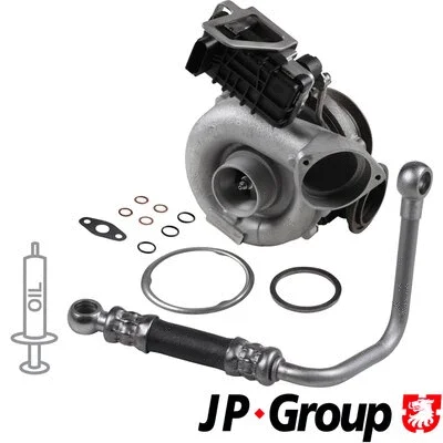 Turbocompresseur, suralimentation JP GROUP 1417800510