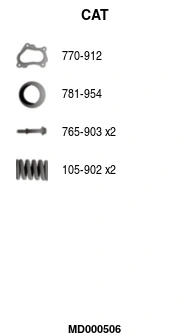 Catalyseur FA1 MD000506